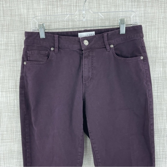 LOFT Pants - Loft Womens Size 8 purple pants 0773